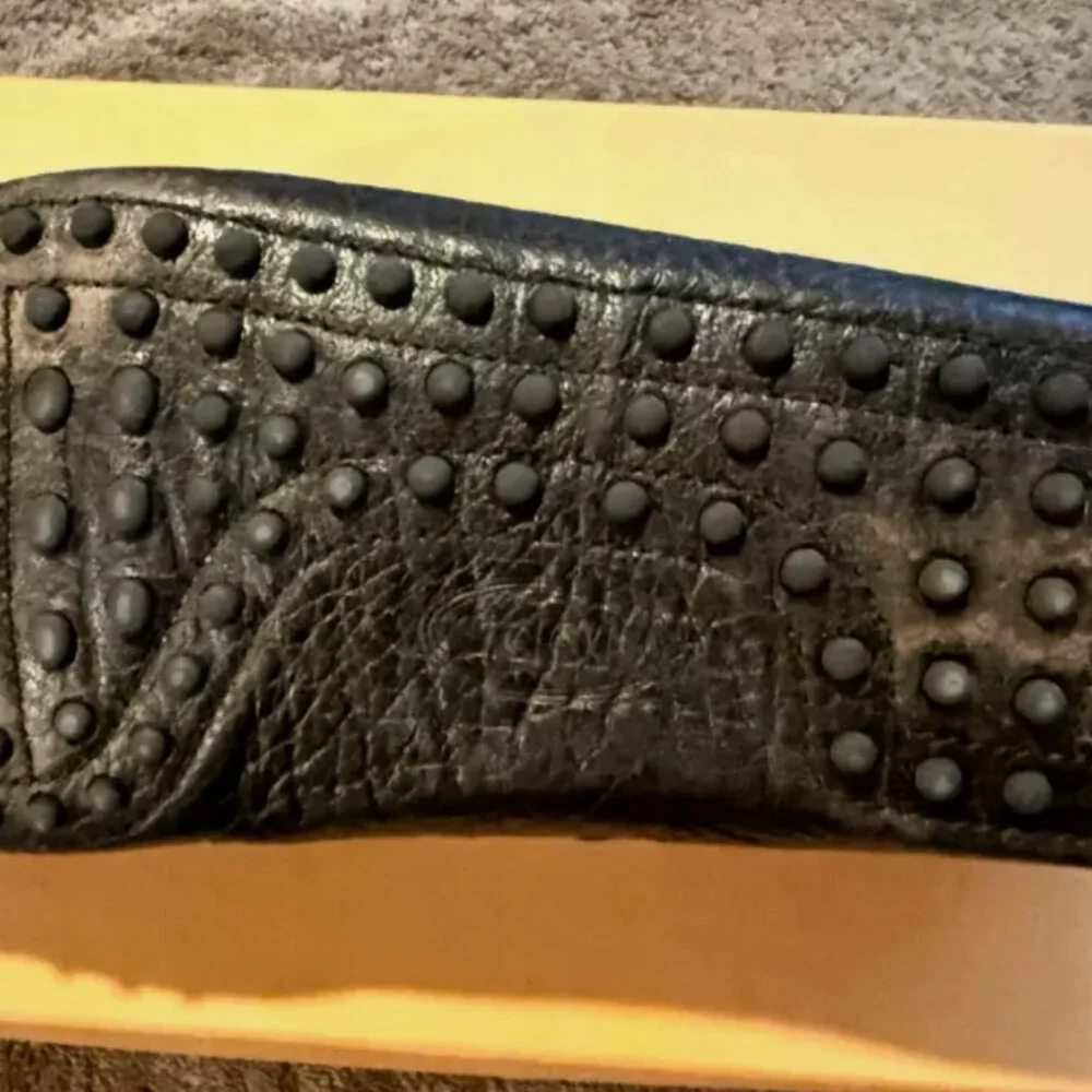 TOD'S LACCETTO GOMMINO DRIVING SHOE SIZE 10.5 US